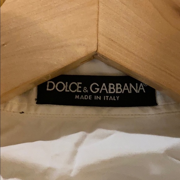 Dolce and Gabbana White Collared shirt 👔 - Picture 5 of 5